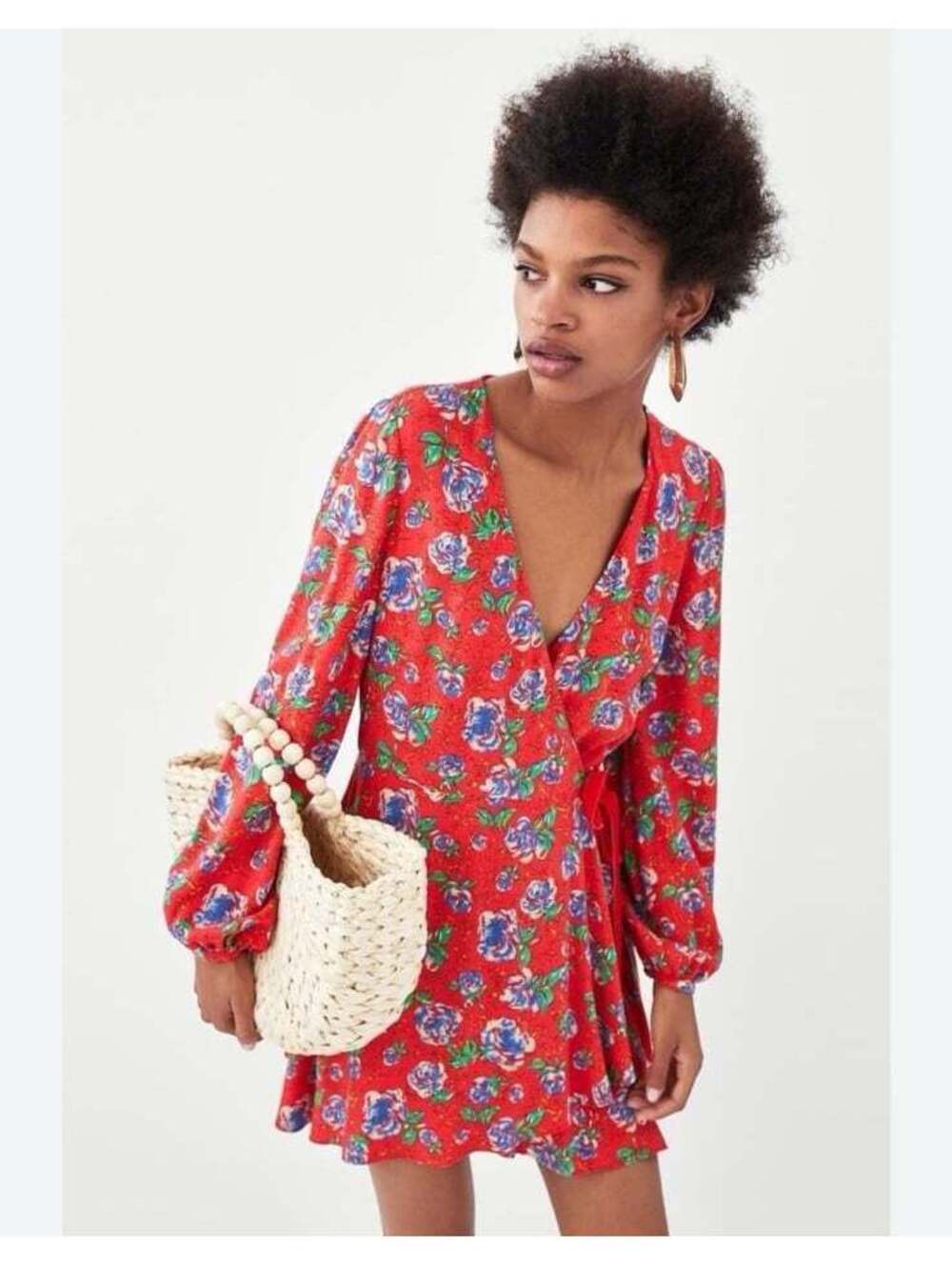 Zara Floral romper dress
